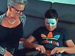 Granny Sucking And Fucking Masked Young Boy Free Porn 76